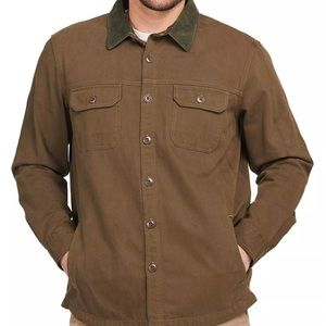 Brand New XL Dark Olive Green Catbell overshirt from Barbour